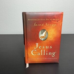 Thomas Nelson Jesus Calling Book Sarah Young Hardcover Devotional Daily Readings